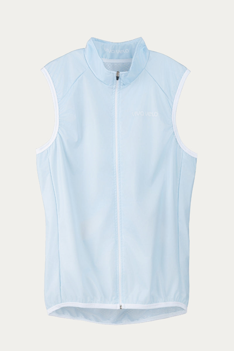 Women's Cycling Gilet – Blue