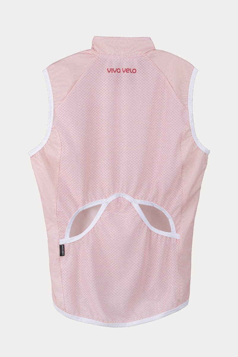 Women's Cycling Gilet – Pink