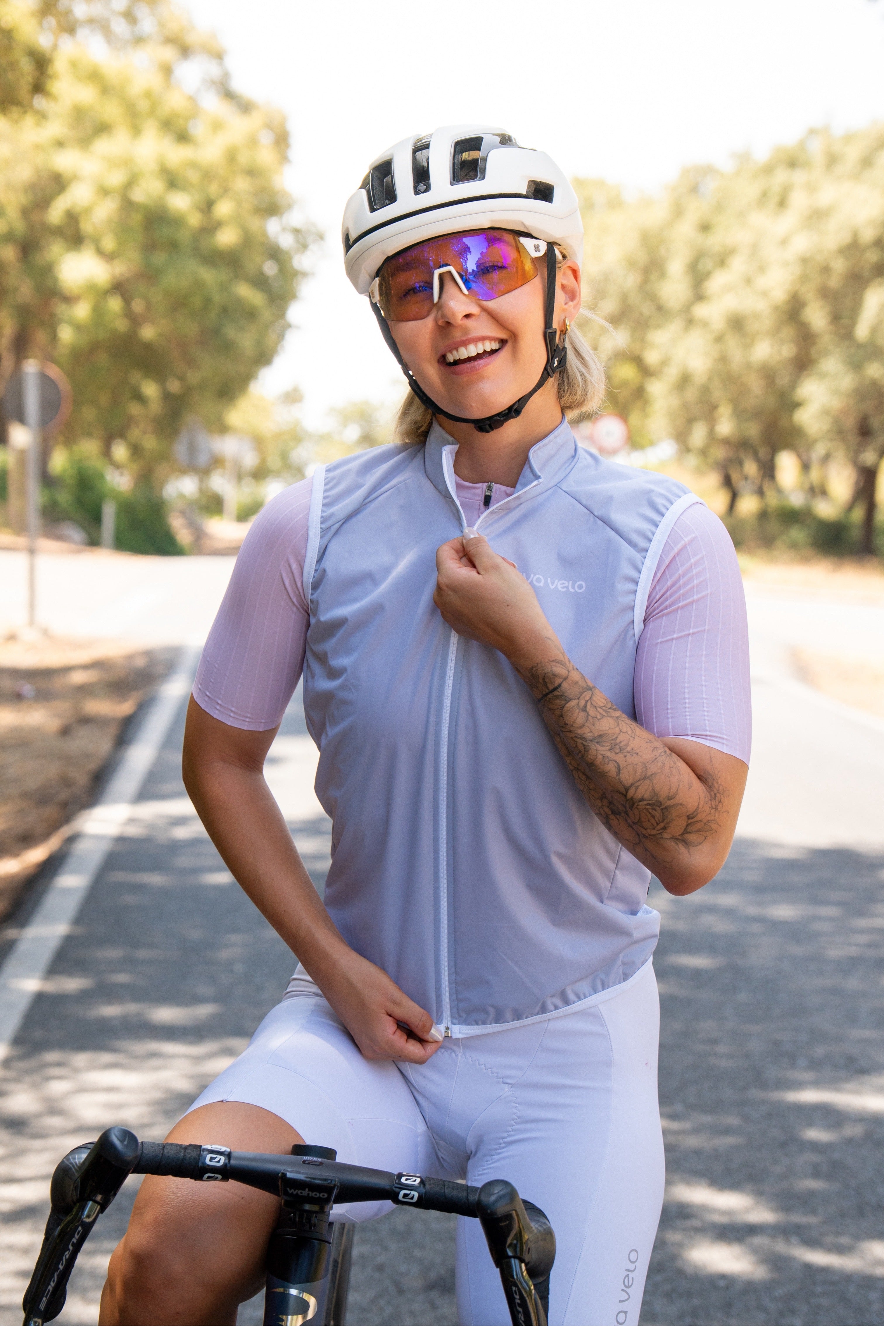 Women's Cycling Gilet – Grey